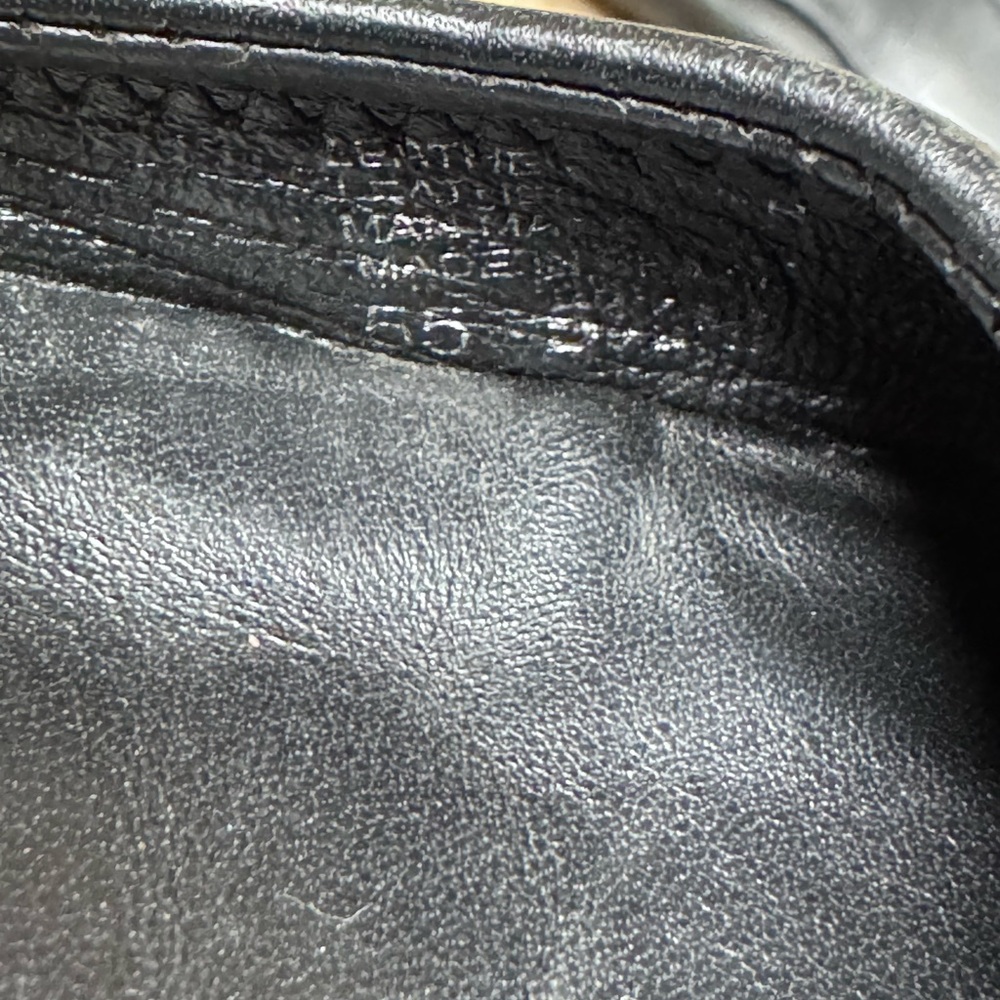 Tory Burch Black Leather Logo Ballet Flats with Silver Emblem - Picture 13 of 13